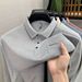 Summer New Men's Short Sleeve T-Shirt Breathable Comfortable Business Casual Polo Shirt_viptrois.com