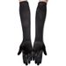 Unisex Satin gloves, long dress satin gloves, wedding performance ball gloves clothing accessories, dance gloves_viptrois.com