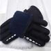 Pulse Men's Winter Warm Electric Bike Motorcycle Riding Fleece Lined Thickened Outdoor Sports Ski Gloves_viptrois.com