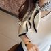 New Versatile Decorative For Women, Black And White Professional Striped Neck Scarf, Elegant Fashionable 70s Korean_viptrois.com