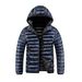 Men's Clothing Slim Fit Letter Bone Cotton Jacket With Hood Lightweight Winter Coat For Outdoor Sports (Grey, Blue, Army Green, Black) - Sizes M-4XL_viptrois.com