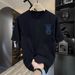 Men's Clothing Cartoon Bear Short Sleeved T Shirt For Women 2023 Spring And Summer New Trendy Brand European Goods Large Version Regular Style Tops_viptrois.com