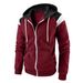 Men's Color Block Fashion Sweatshirt Casual Sports Top 2023 New European And American Style_viptrois.com
