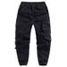 Men's All-Season Cargo Jogger Pants – Loose Fit, Plus Size, European & American Streetwear Style, Casual & Functional_viptrois.com