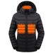 Men's Clothing women's heating jacket heating cotton coat double control switch charging USBYKK jacket_viptrois.com