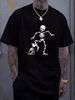 Funny Dog Like Bones, Bone Skeleton Halloween T-Shirt Skull Men Women Girls T-Shirt Casual Slightly Unisex T-Shirt For Women Casual Print Round Neck Short Sleeve Female Graphic Versatile Women Stretched Soft Stylish Fashion Top For Everyday Wear_viptrois.com