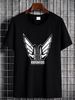 RICOS ROUGHNECKS T-SHIRT Tattoo Starship Symbol Sign Logo Tattoo Squad Troopers Stylish Streetwear Casual Graphic Homme Top For Everyday Wear_viptrois.com