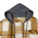 Men's Flannel Woolen Jacket Zipper Hoodie Winter Warm Hooded Coat_viptrois.com