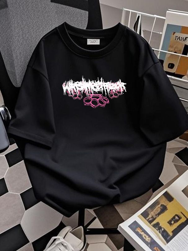WRISTMEETRAZOR Fashion Before Passion Scene Revival Screamo Band T-Shirt Top For Everyday Wear Summer Stylish Slightly Unisex Casual Homme Fashion_viptrois.com