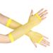 Punk Fishnet Half-Finger Gloves - Stretchy Mesh Party Gloves For Nightclub & Dance ( Breathable & Edgy)_viptrois.com