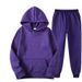 Men's Clothing Men's Spring And Autumn Winter Sports Leisure Solid Color Jacket And Trousers Suit Men's Pullover Sweatshirt Men_viptrois.com