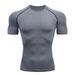 Männer Lauf Kompression T-shirt Kurzarm Sport Tees Gym Fitness Sweatshirt Männlichen Jogging Trainingsanzug Homme Athletisch Shirt Tops_viptrois.com