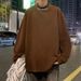 Men's Clothing Men's Half-Turtle Neck Thermal Knit Sweater - Soft Fleece-Lined Winter Pullover, Relaxed Fit, Stretch Comfort, Casual & Stylish_viptrois.com