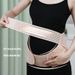 Pregnant women's three piece set of elastic, breathable adjustable waist and uterine support_viptrois.com