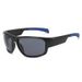 Simple Square Frame Sports Sunglasses - Full Frame Sand Black Cycling Glasses With Elastic Paint_viptrois.com