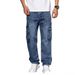 Cross-border American High Street Style Cool Retro Multi-pocket Workwear Jeans, Spring And Autumn Loose Straight Casual_viptrois.com