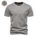 Men's Clothing Spring And Summer New Embroidery Slim Fit Short Sleeve Casual Men's Trendy High Quality T Shirt_viptrois.com