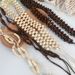 Beige Knotted Rope Waist Chain For Women - Simple & Versatile Thin Belt, Braided Skirt Tie Decoration_viptrois.com