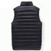 Men's Slim Fit Lightweight Vest For Autumn & Winter – Casual Layering (Light Grey/Black/Burgundy/Navy)_viptrois.com