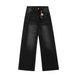 Brand New 2025 Korean Style Men's Solid Color Cotton Long Straight Mid-Waist Casual Pants_viptrois.com