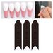 Hislaves 5Pcs Nail Decals Self Adhesive Removable Decorate Nails Smooth French Nail Art Strips Lines Guide Sticker Decal Nail Supplies_viptrois.com