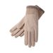 Women's Gloves New Winter Cashmere Gloves For Women Outdoor Cycling Windproof Plus Velvet Warm Touch Screen Gloves Knitted Wrist Cuff DY47_viptrois.com