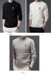 High End Chenille For Men's Casual And Thickened Integrated Plush Warm Knit Base Sweater Winter Trend_viptrois.com