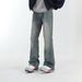 Retro Washed Jeans – Slim Straight To Slight Flare Fit With Stretch For Men & Women (3 Colors, Sizes S-3XL)_viptrois.com