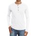 Monochrome Man- 2026 Spring New Fashion Cross-Border Trade European And American Style Button Raglan Long Sleeve Solid Color Plus Size_viptrois.com