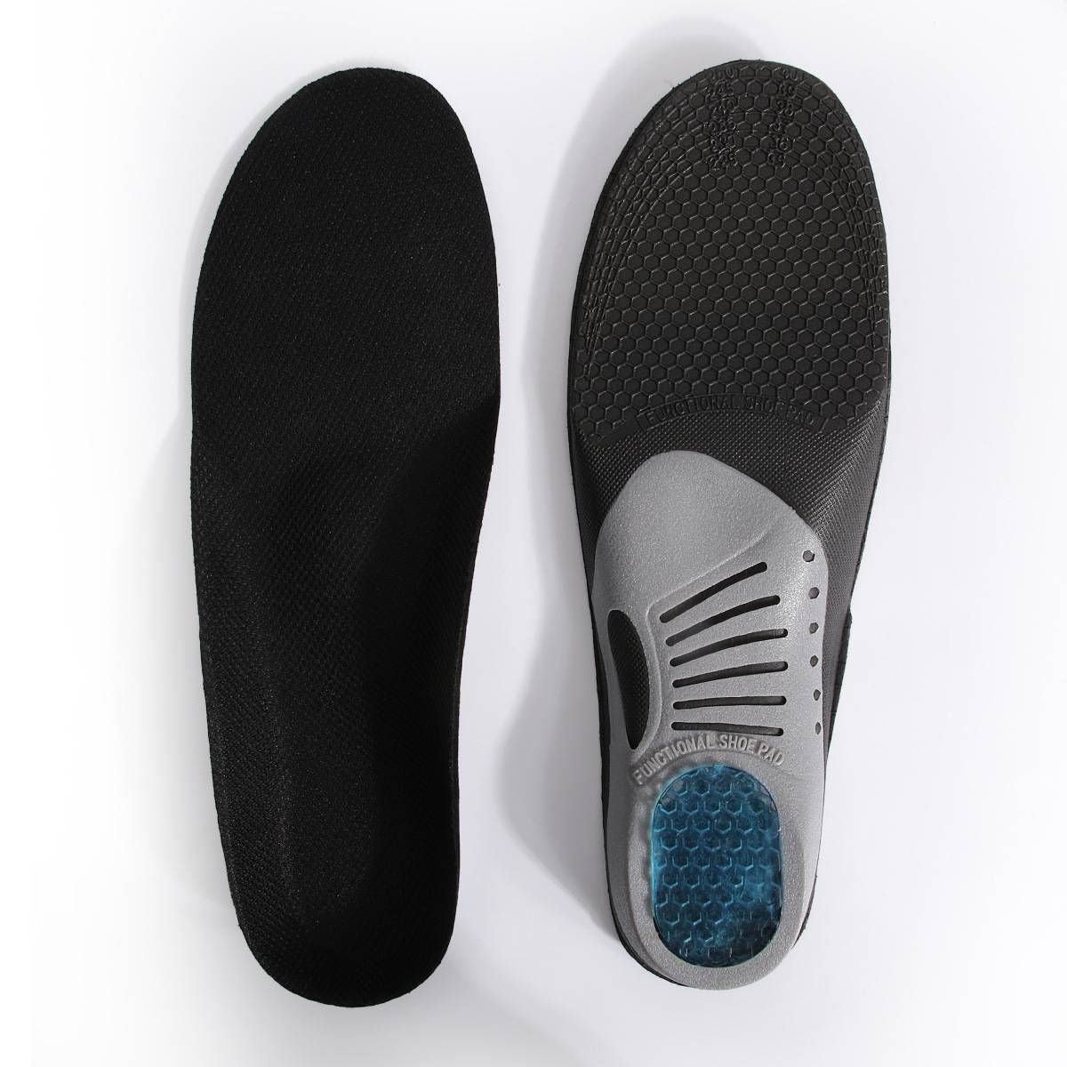 New sports insoles arch support insoles women's insoles casual running insoles EVA men's shock absorbing insoles_viptrois.com