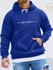 Men's Autumn And Winter Casual Fashionable Loose Hooded Sweatshirt With Freedom Letter Print Warm Long Sleeved Pullover_viptrois.com