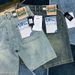 Men's Clothing Street Hip Hop Jeans Washed Edge Design Wide Leg Shorts Ripped Loose Shorts Trend_viptrois.com