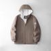 Men's Clothing Exported To Norway! Warm And Cold Resistant Autumn And Winter Outdoor Large Size Plush And Thick Hooded Polar Fleece Jacket_viptrois.com