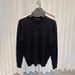 Men's V-Neck Wool Sweater – Autumn & Winter Solid Color Knit Pullover, Trendy Casual Base Layer Top_viptrois.com