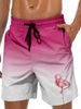 Unbeatable Quality 2025 Hawaii Series Pattern 3D Digital Printing Men's Fashion Sports Beach Shorts_viptrois.com
