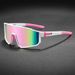 Übergroße Herren-Fahrradbrille Für Herren, Winddicht, Bunte Beschichtung, Sonnenbrille, Outdoor-Sport, Motorrad_viptrois.com