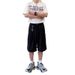 Men's Clothing Cleanfit Wide Leg Suit Shorts Men's Summer Drape High End Pants Straight Loose Five Or Six Points Breeches_viptrois.com