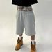 Men's Clothing High Street Fashion Brand Camouflage Double Waist Cropped Shorts Men's Loose Fashion Trendy Men's Casual Shorts_viptrois.com