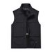 High-Visibility Safety Work Vest – Multi-Pocket Reflective Utility Vest With Custom Logo Printing_viptrois.com