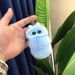 Bag Charm New Cute Candy Color Cartoon Plush Bag Pendant Car Key Chain Accessories_viptrois.com