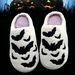 Cotton slippers winter autumn home with plush warm and dirty month shoes cartoon Halloween_viptrois.com