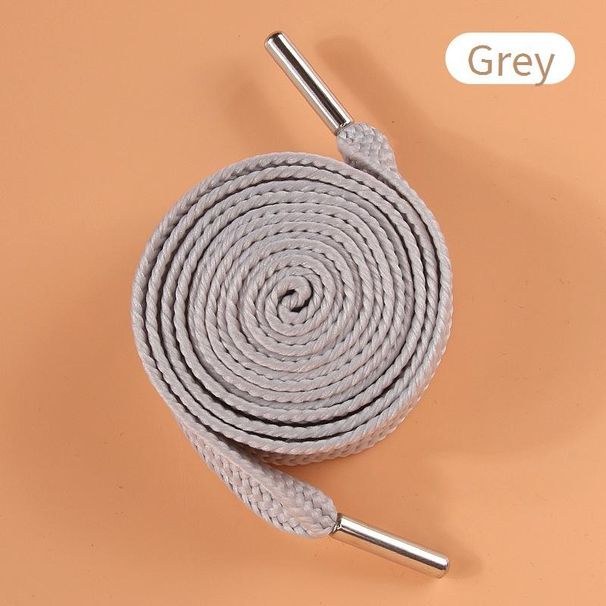 2.2cm Wide Metal-Tip Shoe Laces For Sneakers & Casual Shoes – 10 Colors (100cm-140cm) – Reinforced Ends For Durability_viptrois.com