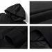 Men's Casual Hooded Sweatshirt – Relaxed Fit, Round Neck, Unisex Minimalist Style, Trendy Loungewear_viptrois.com