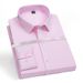 Men's Stretch Non-Iron Long Sleeve Dress Shirt - Professional Business Formal Shirt For Office & Interviews_viptrois.com