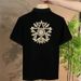 Men's Fashion Star Embroidered Polo Shirt Comfortable Cotton Blend Casual Slim Fit Short Sleeve Top_viptrois.com
