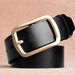 Men's Belts Men's Leather Belt All Match Classic Genuine Trendy Business Casual Denim Wear Fashion Men's Belt_viptrois.com