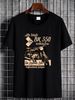 IFA BK 350 Zschopau T-Shirt OLIV Cult S50 GDR EASTKULT IFA VEB Motorcycle Simson Summer Graphic Versatile Stylish Fashion Designer Clothes Casual_viptrois.com