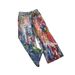 Men's Clothing Print Paint Painted Loose Men's And Women's Canvas Jeans Cool Trend_viptrois.com