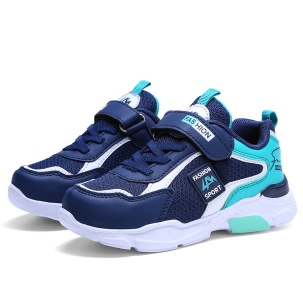 Children's Shoes Autumn And Winter Boys' Color Matching Running Shoes Children's Sports Shoes_viptrois.com