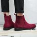 Men's Winter Chelsea Boots High Top Pointed Toe Ankle Boots Fashion Casual Slip-On Martin Boots For Big Size (38-48)_viptrois.com